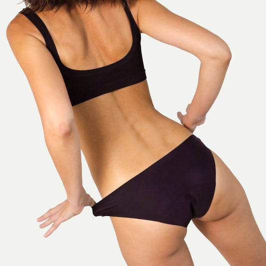 Slip sportivo assorbente senza cuciture